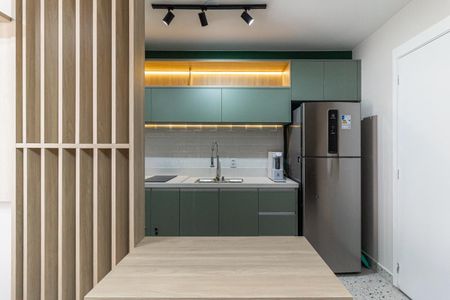 Studio à venda com 24m², 1 quarto e sem vagaCozinha