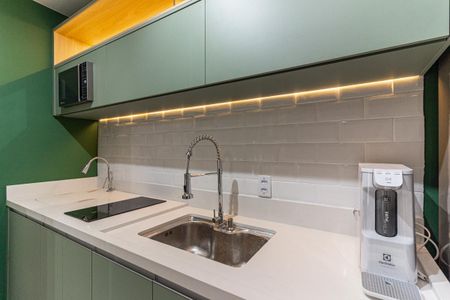 Studio à venda com 24m², 1 quarto e sem vagaCozinha