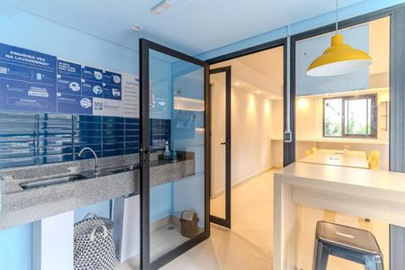 Studio à venda com 24m², 1 quarto e sem vagaLavanderia