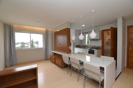 Sala de apartamento para alugar com 2 quartos, 63m² em Cristo Rei, Curitiba