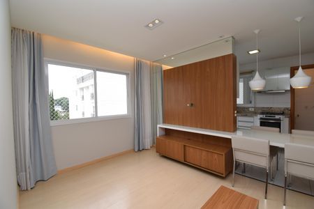 Sala de apartamento para alugar com 2 quartos, 63m² em Cristo Rei, Curitiba