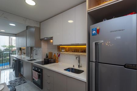 Apartamento à venda com 60m², 2 quartos e 1 vagaCozinha Americana
