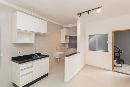 Sala/Cozinha de apartamento para alugar com 1 quarto, 35m² em Jardim Japao, São Paulo