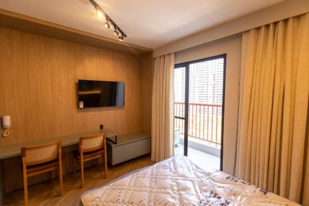 Studio para alugar com 25m², 1 quarto e sem vaga Studio para alugar com 25m², 1 quarto e sem vagaQuarto