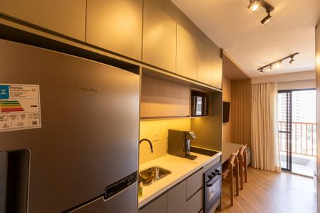 Studio para alugar com 25m², 1 quarto e sem vaga Studio para alugar com 25m², 1 quarto e sem vagaCozinha