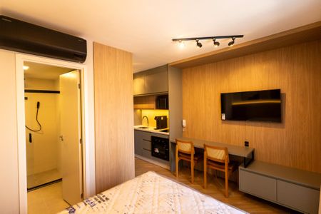 Quarto  de kitnet/studio à venda com 1 quarto, 25m² em Jardim das Acacias, São Paulo