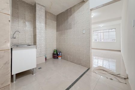 Cozinha de apartamento para alugar com 1 quarto, 26m² em Liberdade, São Paulo