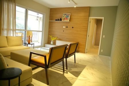 Sala de apartamento à venda com 3 quartos, 117m² em Baeta Neves, São Bernardo do Campo