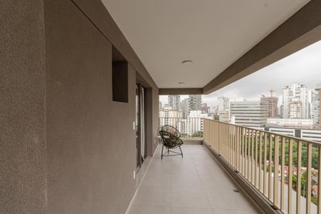 Sacada de kitnet/studio para alugar com 1 quarto, 41m² em Vila Nova Conceição, São Paulo