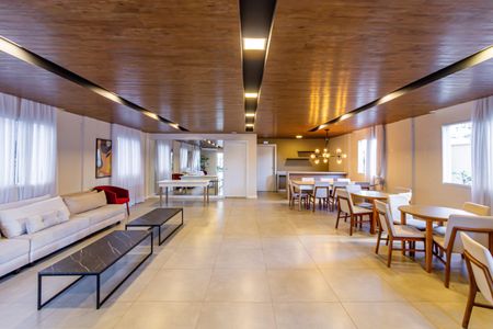 Apartamento à venda com 35m², 2 quartos e sem vagaÁrea comum - Salão de festas