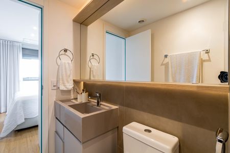 Apartamento à venda com 51m², 1 quarto e 1 vaga Apartamento à venda com 51m², 1 quarto e 1 vagaSuite - Banheiro