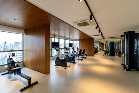 Apartamento à venda com 51m², 1 quarto e 1 vaga Apartamento à venda com 51m², 1 quarto e 1 vagaÁrea comum - Academia