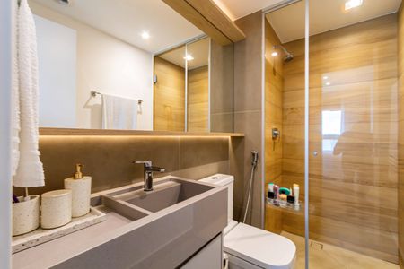 Apartamento à venda com 51m², 1 quarto e 1 vaga Apartamento à venda com 51m², 1 quarto e 1 vagaSuite - Banheiro