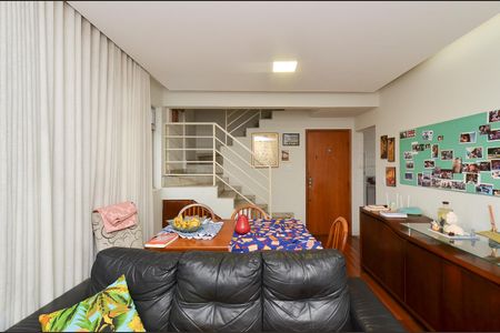 Sala Ambientes de apartamento à venda com 4 quartos, 180m² em Palmares, Belo Horizonte