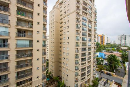 Vista da varanda de apartamento à venda com 4 quartos, 97m² em Vila Bastos, Santo André
