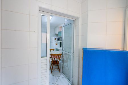 Área de serviço de apartamento à venda com 4 quartos, 97m² em Vila Bastos, Santo André