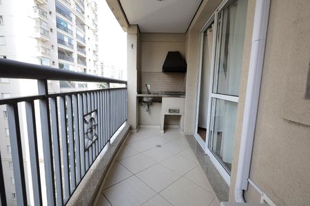 Sacada Gourmet de apartamento para alugar com 3 quartos, 97m² em Vila Bastos, Santo André