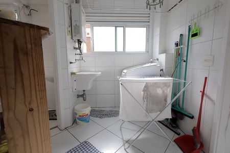 Área de Serviço de apartamento para alugar com 3 quartos, 97m² em Vila Bastos, Santo André