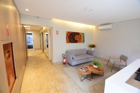 Apartamento para alugar com 50m², 1 quarto e sem vagaHall social