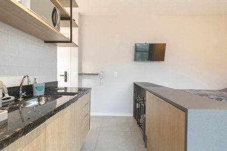Studio para alugar com 25m², 1 quarto e sem vagaCozinha