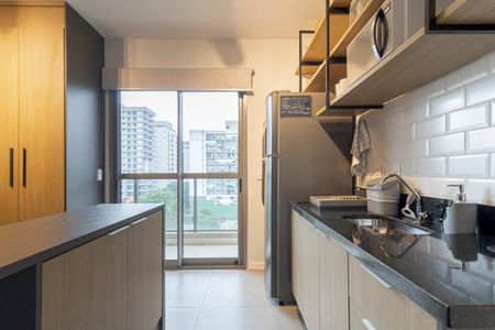 Studio para alugar com 25m², 1 quarto e sem vagaCozinha