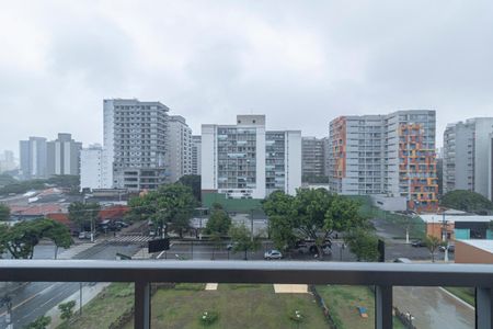 Studio para alugar com 25m², 1 quarto e sem vagaVaranda