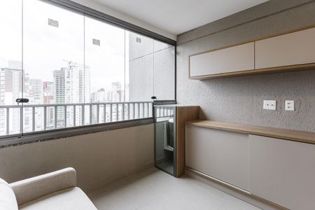 Studio para alugar com 32m², 1 quarto e sem vagaVaranda