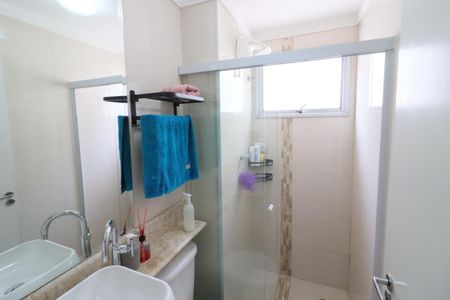 Banheiro da Suíte 1 de apartamento à venda com 4 quartos, 84m² em São Pedro, Osasco