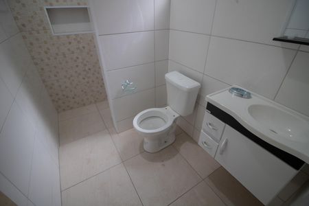 BANHEIRO de casa para alugar com 1 quarto, 40m² em Jardim Santa Cruz, São Paulo