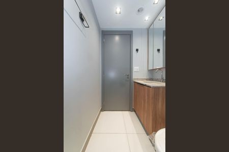 Studio para alugar com 27m², 1 quarto e sem vaga Studio para alugar com 27m², 1 quarto e sem vagaBanheiro