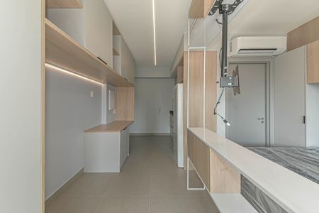 Studio para alugar com 27m², 1 quarto e sem vaga Studio para alugar com 27m², 1 quarto e sem vagaSala
