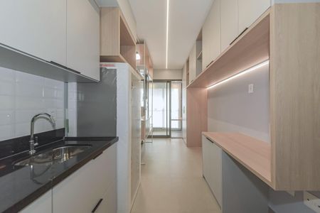 Studio para alugar com 27m², 1 quarto e sem vaga Studio para alugar com 27m², 1 quarto e sem vagaCozinha