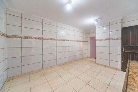 Sala e Cozinha  de casa para alugar com 1 quarto, 32m² em Sítio dos Vianas, Santo André