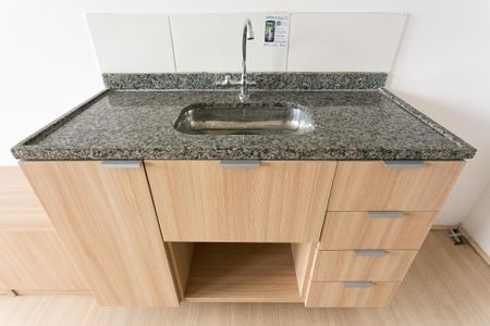 Studio para alugar com 25m², 1 quarto e sem vagaCozinha - Armários