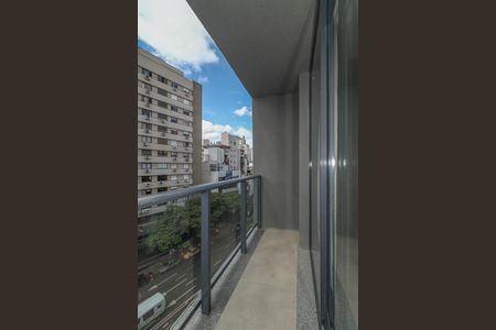 Varanda de apartamento à venda com 1 quarto, 30m² em Independência, Porto Alegre
