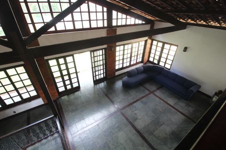Sala de casa de condomínio à venda com 4 quartos, 446m² em Jacarepaguá, Rio de Janeiro