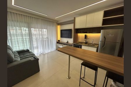 Apartamento para alugar com 40m², 1 quarto e 1 vaga Apartamento para alugar com 40m², 1 quarto e 1 vagaSala