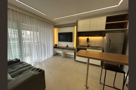 Apartamento para alugar com 40m², 1 quarto e 1 vaga Apartamento para alugar com 40m², 1 quarto e 1 vagaSala