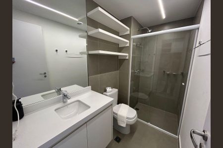 Apartamento para alugar com 40m², 1 quarto e 1 vaga Apartamento para alugar com 40m², 1 quarto e 1 vagaBanheiro