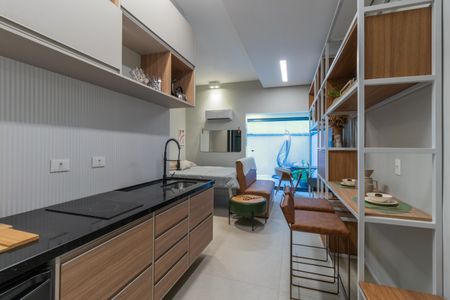 Apartamento à venda com 40m², 1 quarto e 1 vagaCozinha