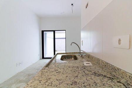 Studio à venda com 40m², 1 quarto e sem vagaCozinha