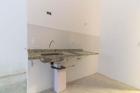 Studio à venda com 40m², 1 quarto e sem vagaCozinha