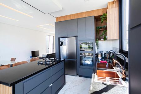 Cozinha de casa à venda com 4 quartos, 352m² em Arvoredo Ii, Contagem