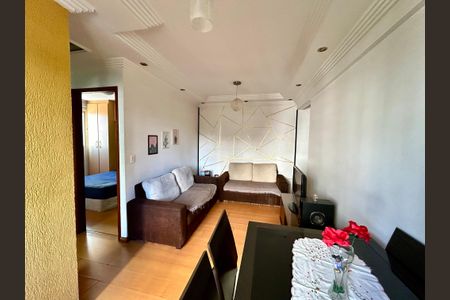 Sala de apartamento para alugar com 2 quartos, 55m² em Vila Augusta, Guarulhos
