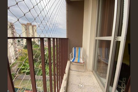 Apartamento à venda com 58m², 2 quartos e 1 vagaVaranda