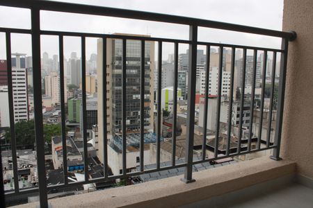 Varanda da Sala de apartamento para alugar com 1 quarto, 29m² em Liberdade, São Paulo