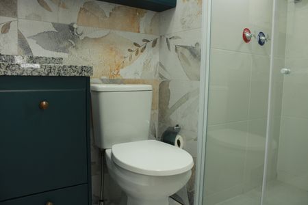 Apartamento para alugar com 29m², 1 quarto e sem vagaBanheiro da Suíte