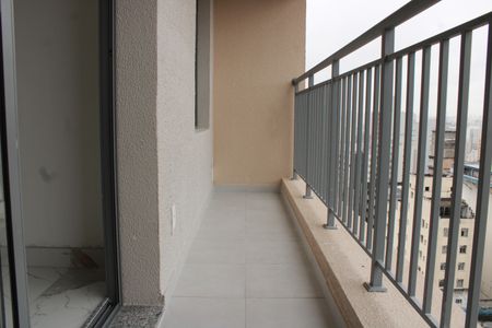 Varanda da Sala de apartamento para alugar com 1 quarto, 29m² em Liberdade, São Paulo