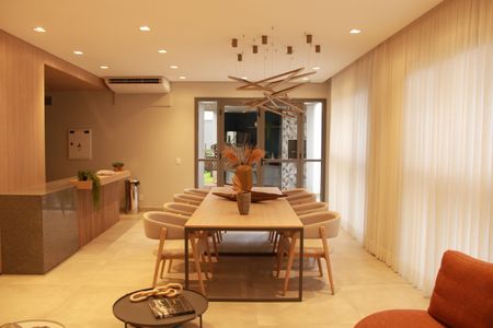 Apartamento para alugar com 29m², 1 quarto e sem vagaÁrea comum - Salão de festas