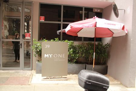 Apartamento para alugar com 29m², 1 quarto e sem vagaFachada